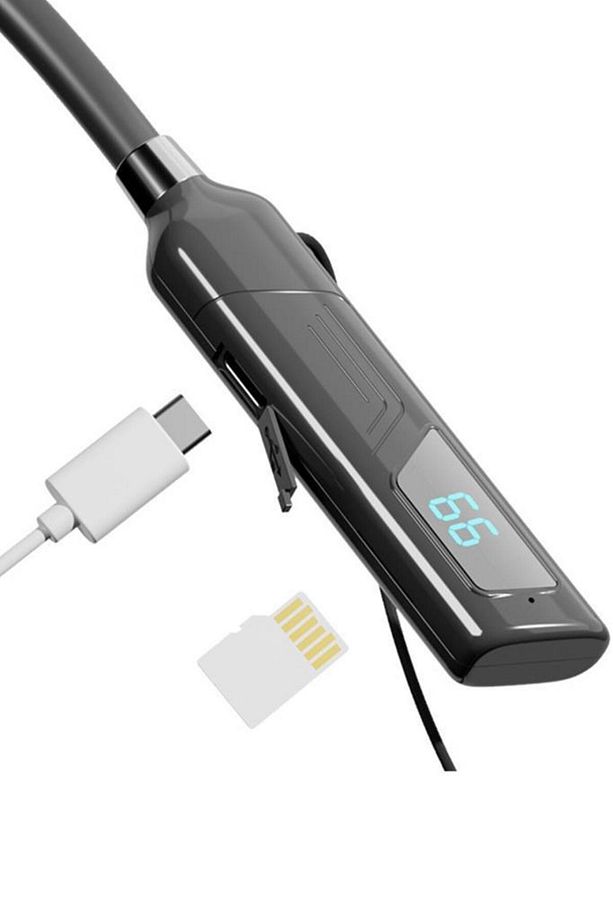TB-07 Siyah  5.3  Kablosuz Ense Tipi Bluetooth Kulaklık - 2