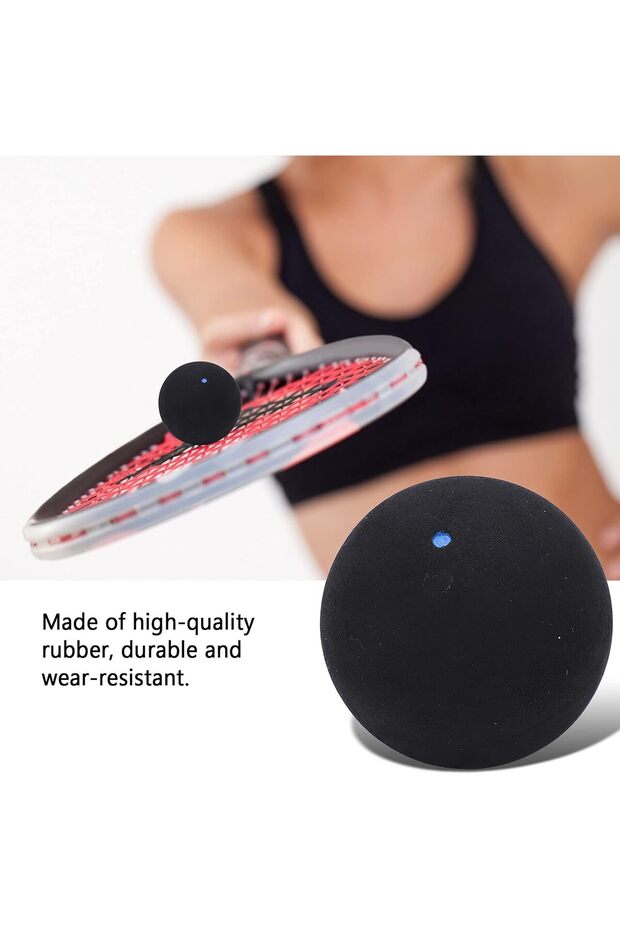 Pro-Durability Squash Balls Set Mavi Noktalı 1 Adet - 4
