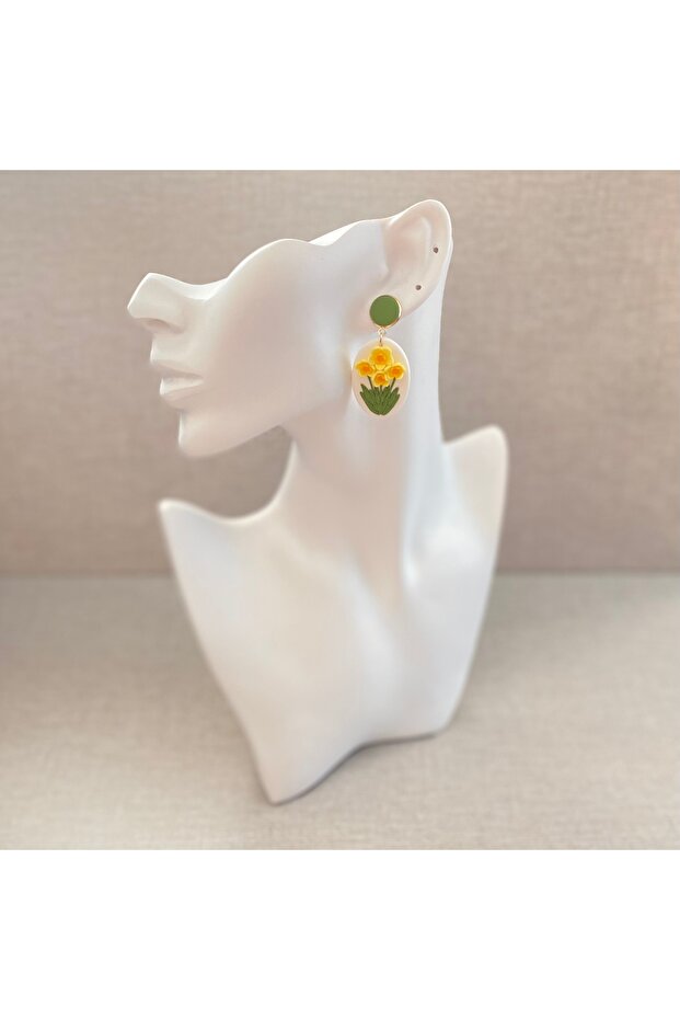 NERGİS ÇİÇEĞİ KÜPE - 2