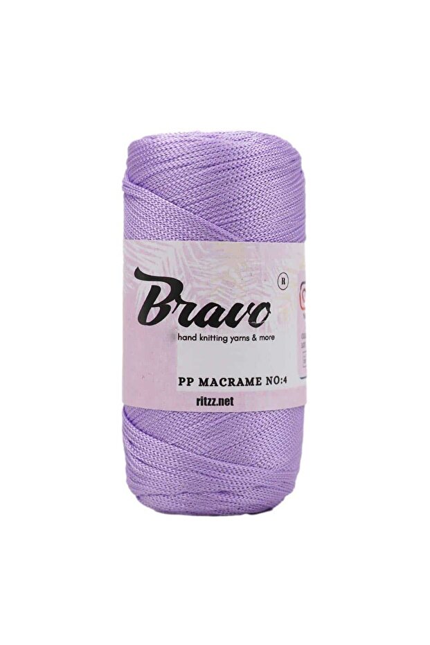 Boho Polyester Macrame 130 Lilac - 1