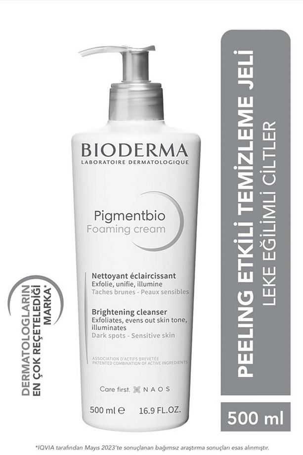 Pigmentbio Foaming Cream Temizleme Jeli 500 ml - 1