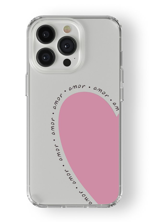 حافظة شفافة مطبوعة بتصميم أمور متوافقة مع هاتف iPhone 15 Pro Max