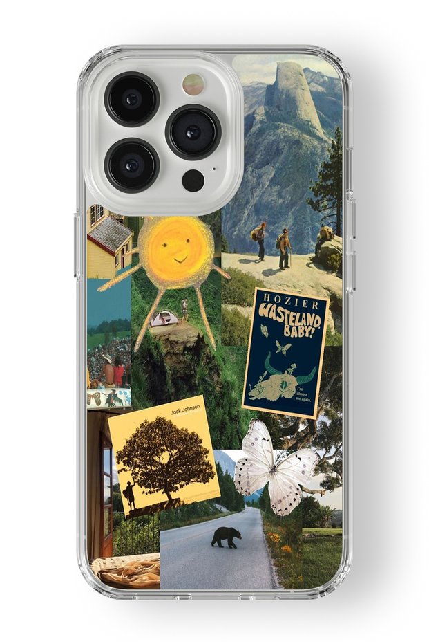 Wasteland Baby Design Printed Transparent Case Compatible with iPhone 14 Pro