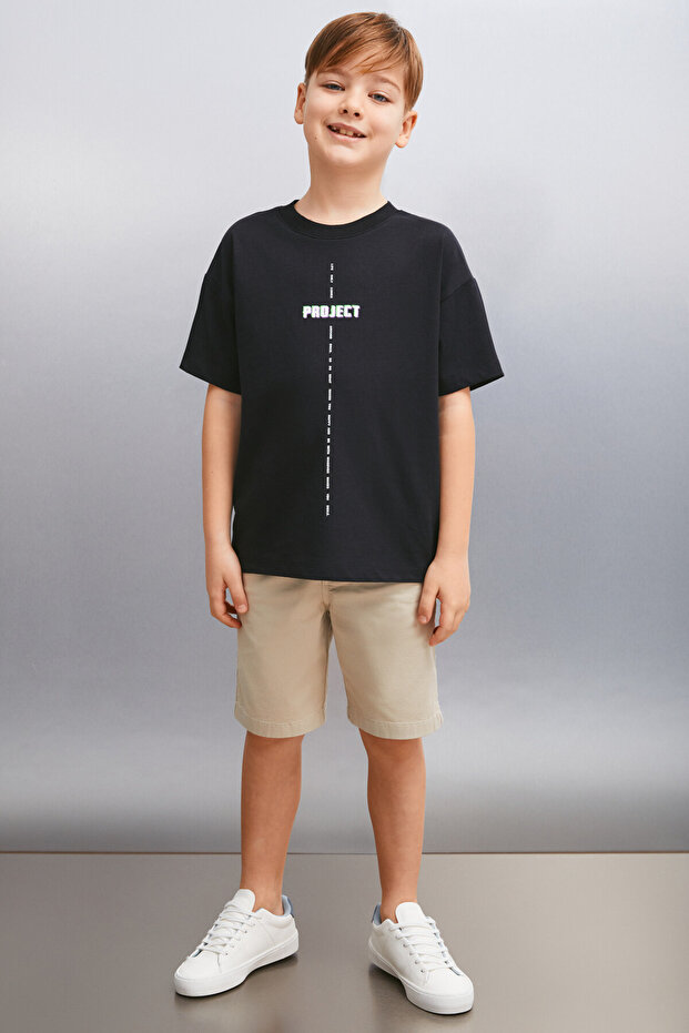 FLORENT Men's Black T-Shirt