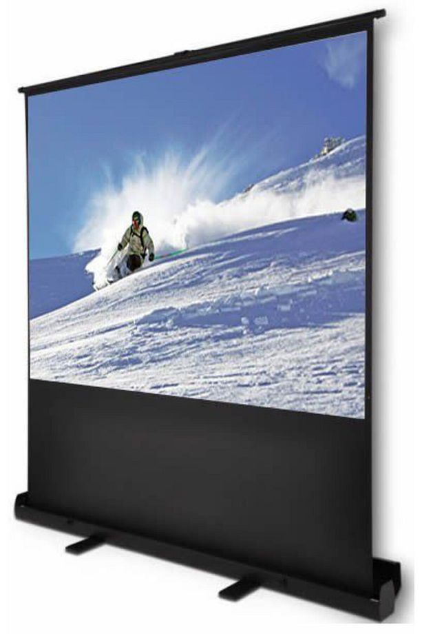 145x82 cm Taşınabilir Portatif Pull Up Floor Screen Projeksiyon Perdesi - 5
