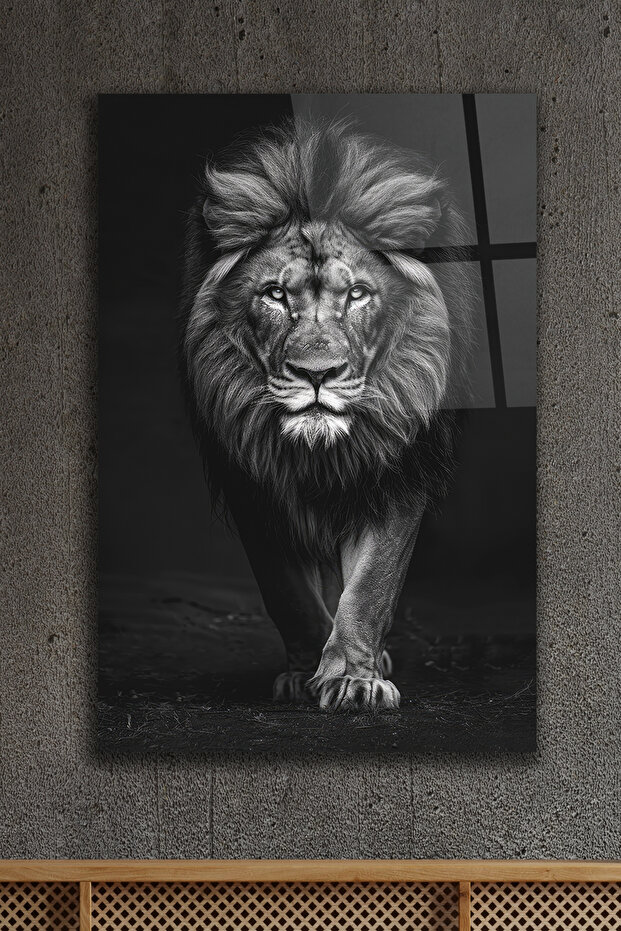 Aslan Cam Tablo - 1