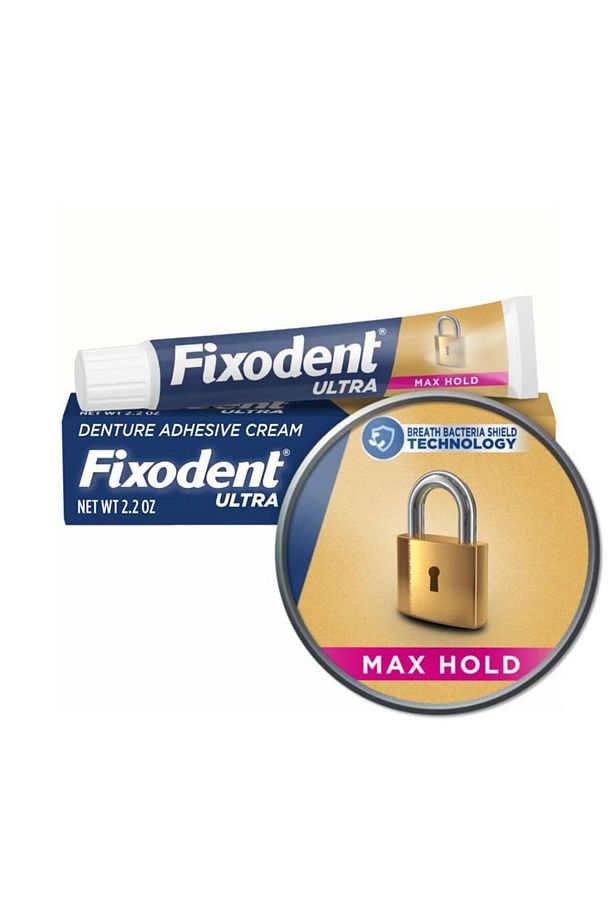 Ultra Max Hold Secure Denture Adhesive 2.2oz 62 gr Fixodent Diş Yapıştırıcısı - 5