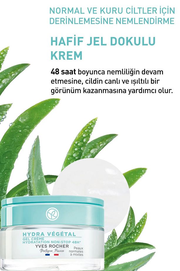 Jel Krem - Normal ve Kuru Cilt / Hydra Vegetal-50 ml - 2