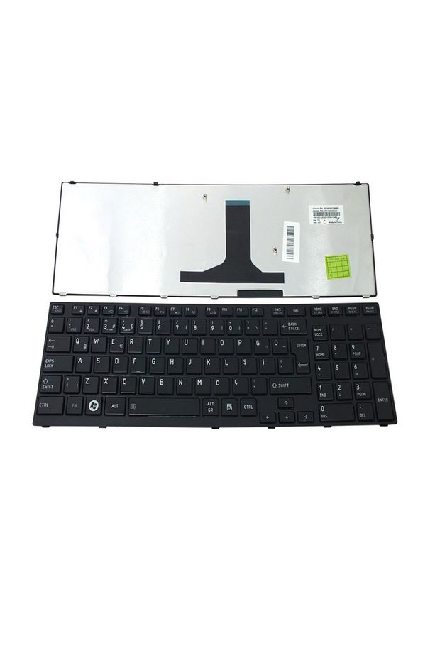 Toshiba Satellite A665-S6098 Uyumlu Notebook Klavyesi - Siyah - TR - 1