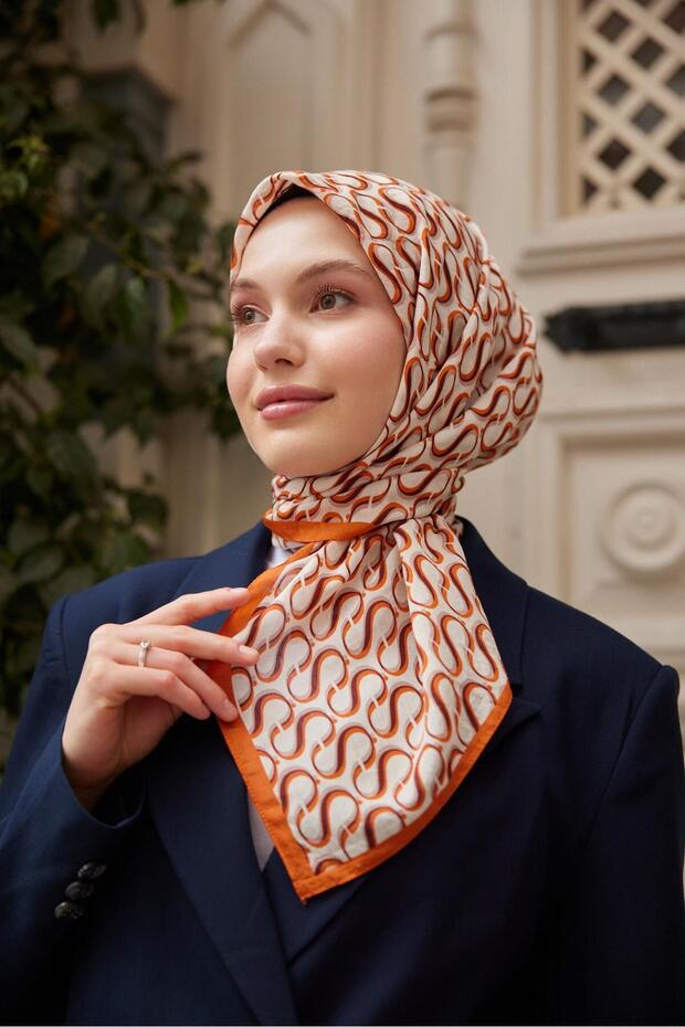 S Model Baroc Eșarfă Tile - 6