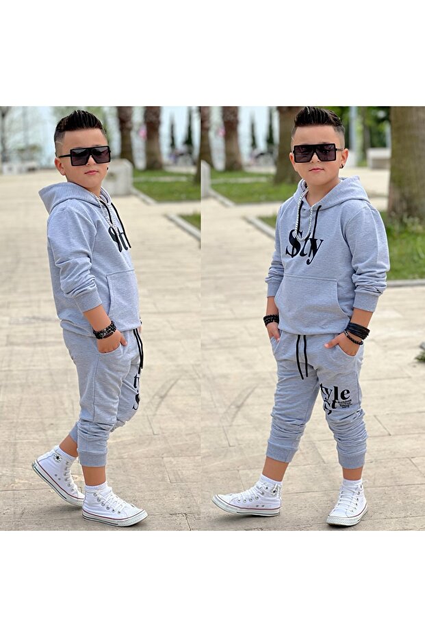 Boy's Hooded Set Sty Minah-07080002