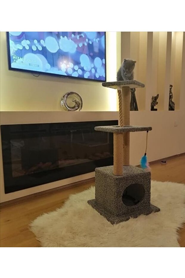 Cat Scratching House and Play Platform