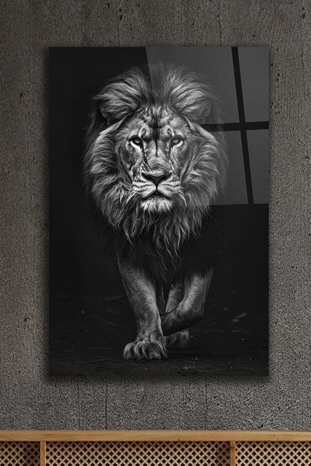 Aslan Cam Tablo - 1