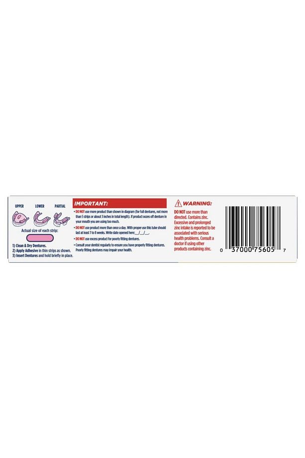 Ultra Max Hold Secure Denture Adhesive 2.2oz 62 gr Fixodent Diş Yapıştırıcısı - 2
