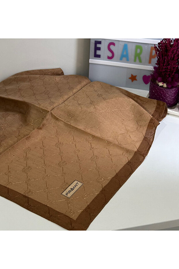 MONOGRAM FLOŞ EŞARP - 2