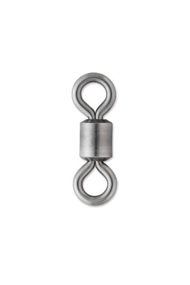 Stainless Steel Fishing Rod Swivel Ssrs Standard No:1 - 10Pcs