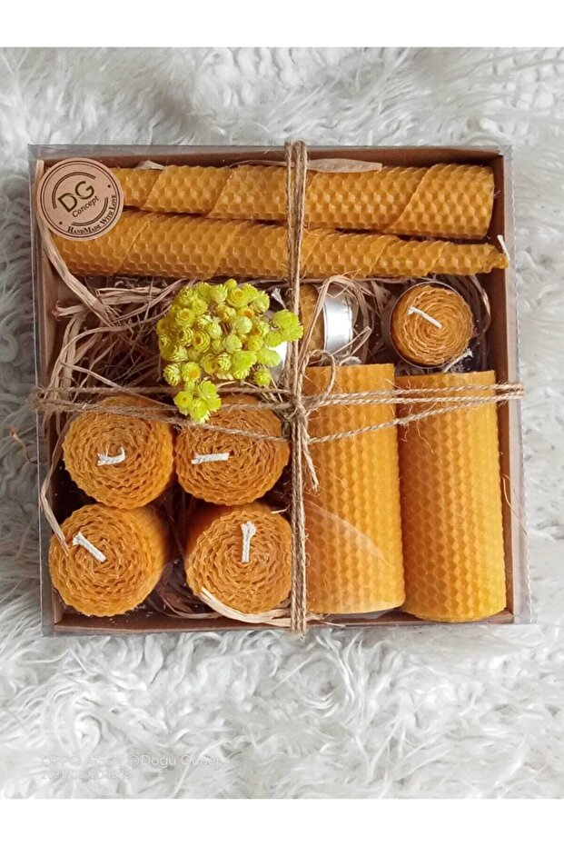 Balmumu Mum Hediye Seti