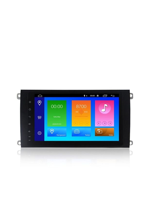 Porsche Cayenne Android 10 Carplay Özellikli Navigasyon Multimedya Ekran 2gb RAM+16GB HDD NA - 1