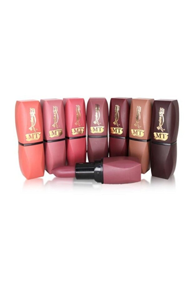 Mujgan 8'li Matte Lipstick Ruj Seti - 1