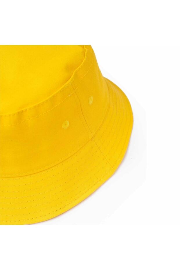 Unisex Basic Bucket Şapka - 3