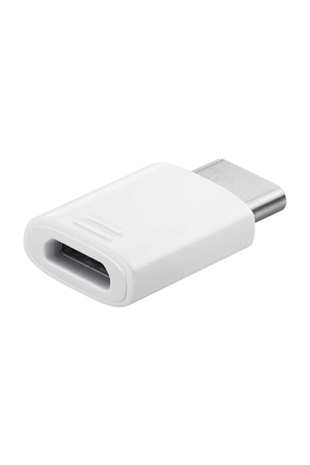 Type-c Adaptör Beyaz Micro Usb To Type C Dönüştürücü - 1