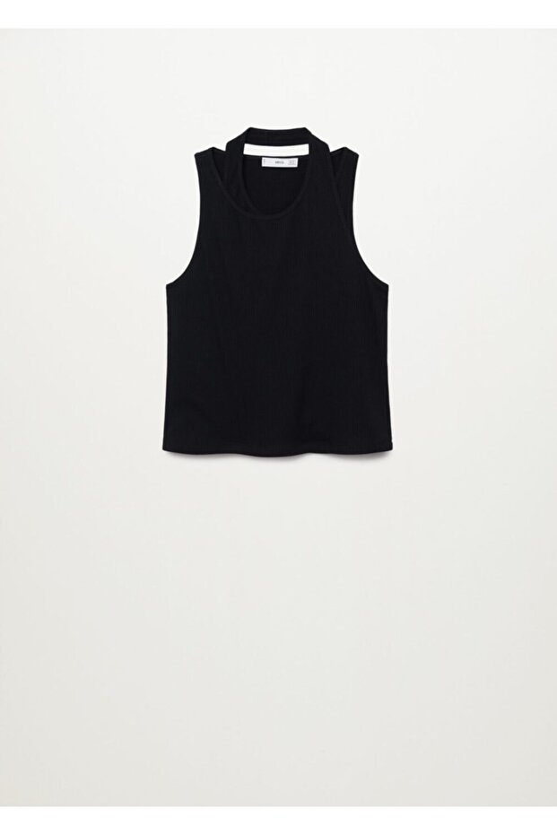 Kadın Siyah Çift Yakalı Üst - 3