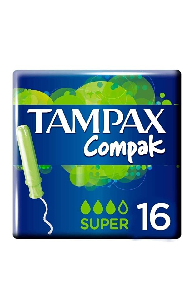 Compak Süper Tampon 16 Adet - 1