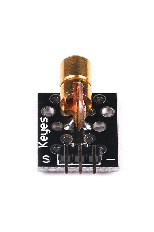 Ky-008 Nokta Lazer Diyot Modül 3v 5v 650nm Kırmızı Pointer Lazer - 5