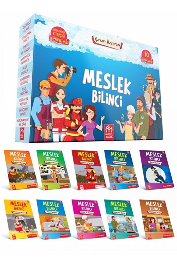 Meslek Bilinci (3 Ve 4. Sınıflar Için) 10 Kitap