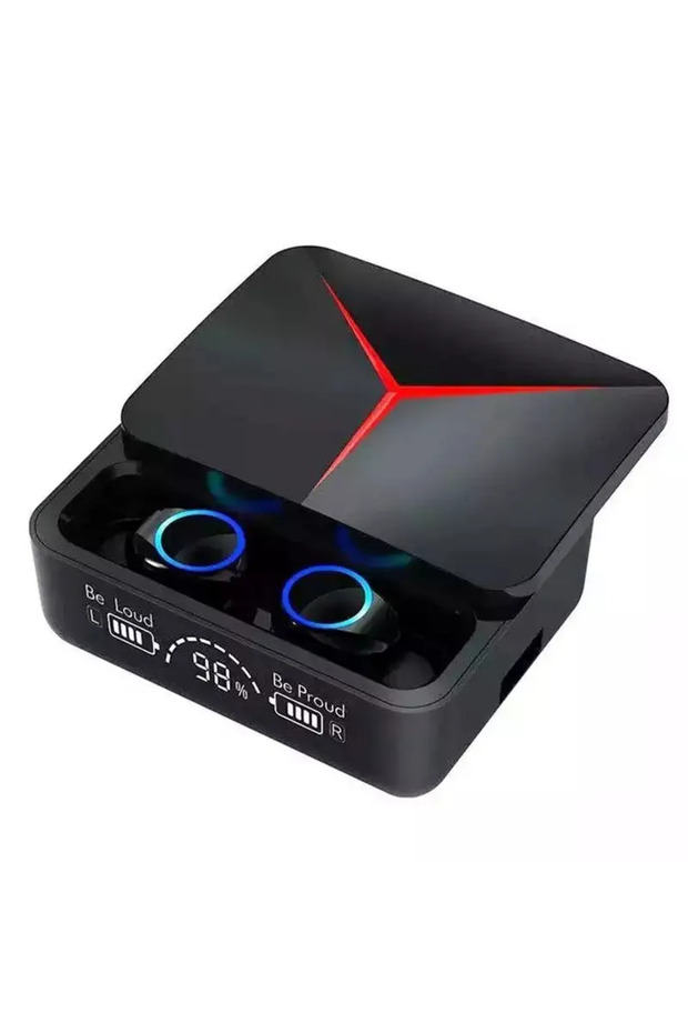 Tws M88 Plus Powerbank Kutulu Dijital Göstergeli Bluetooth Kulaklık Samsung Galaxy S21 Uyumlu - 1