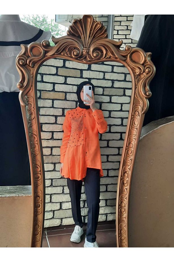 taşlı gömlek - 7