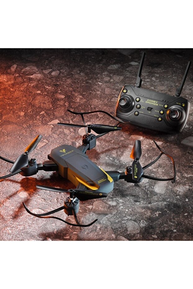 Zoom Voyager Cx014 Smart Dron Katlanabilir Kameralı Otomatik Iniş Kalkış Özellikli Drone - 2