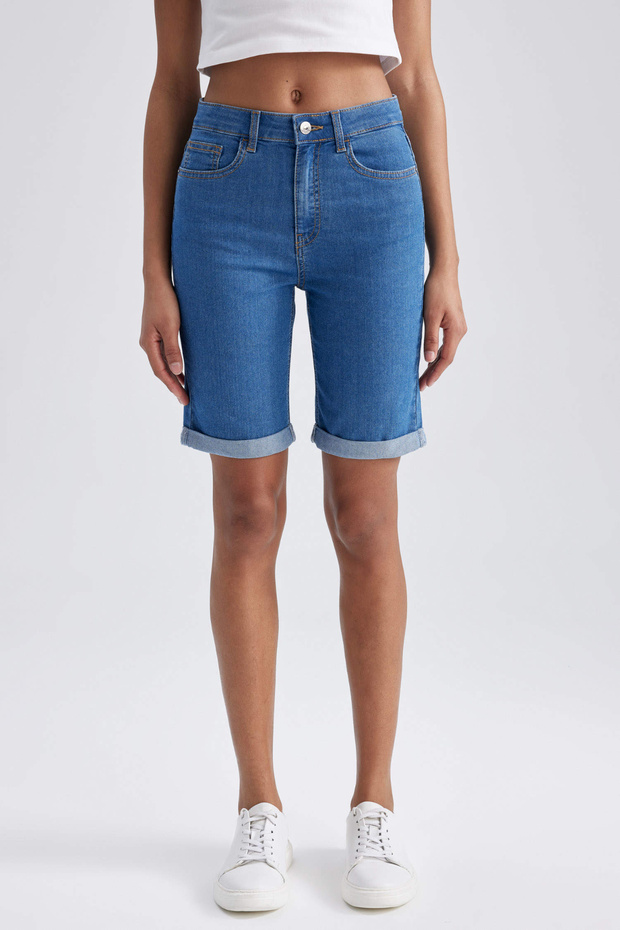 Women's Blue Shorts - A1958Ax/Nm28