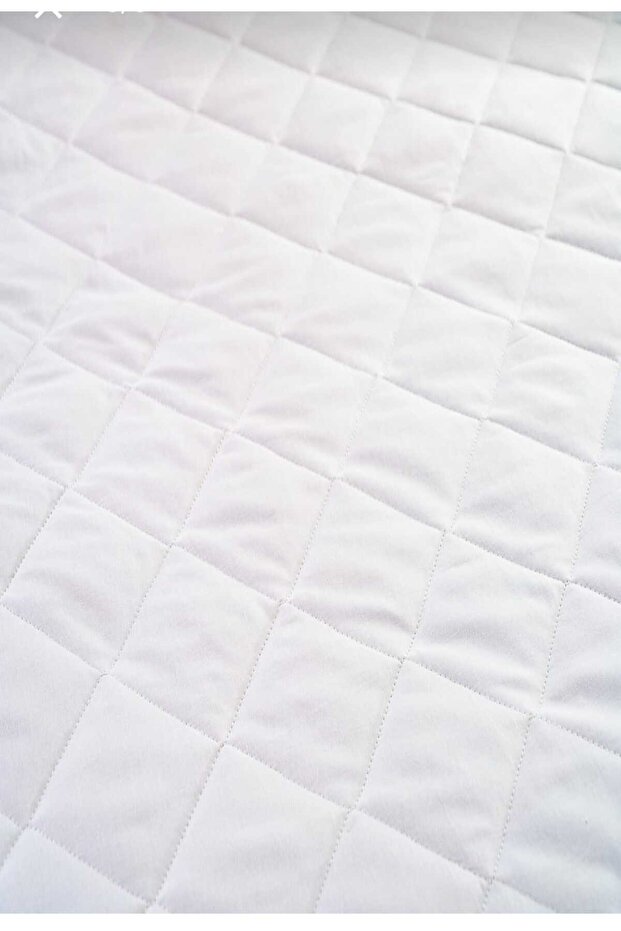 Kapitone  Fitted  Sıvı Geçirmez  Pamuk Alez Yatak Koruyucu  Kapitoneli Yatak Alezi  Tek Çift Kişilik - 2