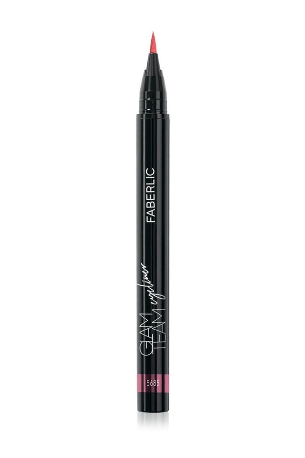 Glam Team Permanent Colored Eyeliner - Pink - 0.4 ml