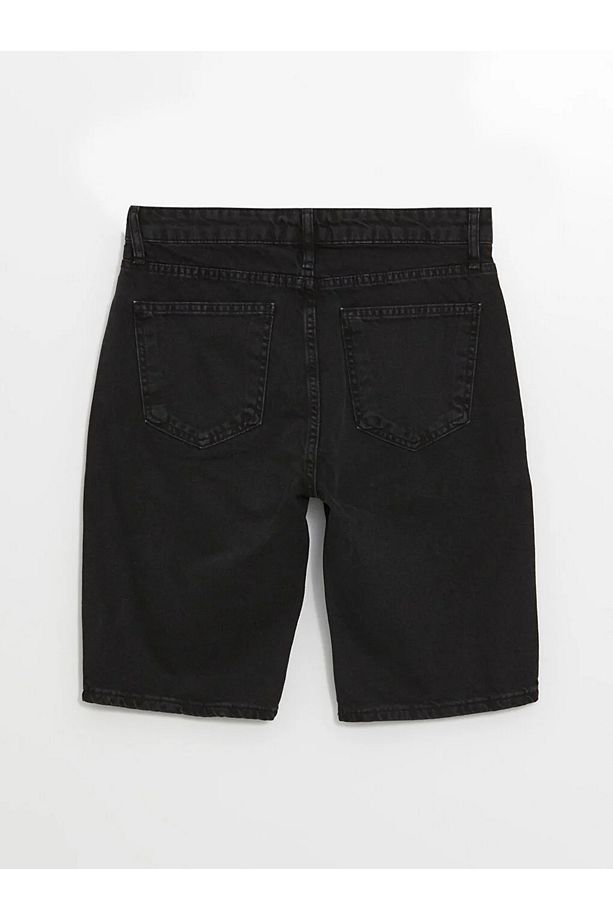 XSIDE Rahat Kalıp Erkek Jean Şort BayQ - 7