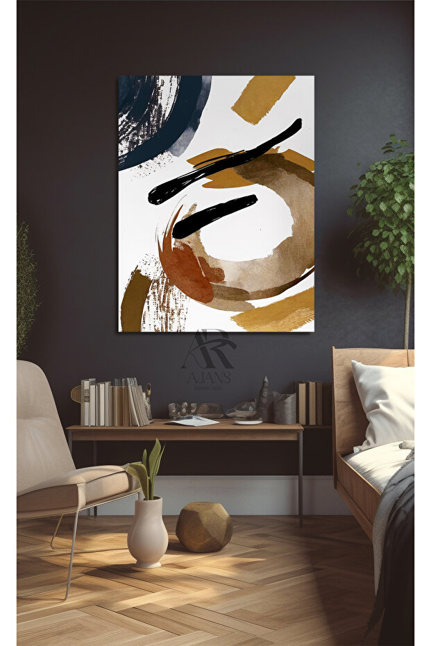 فرشاة الرسومات مجردة قماش اللوحة AR040743