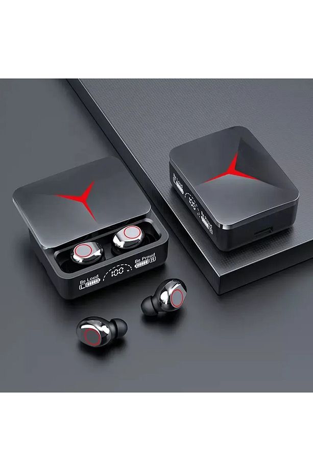 Tws M88 Plus Powerbank Kutulu Dijital Göstergeli Bluetooth Kulaklık Samsung Galaxy S21 Uyumlu - 3