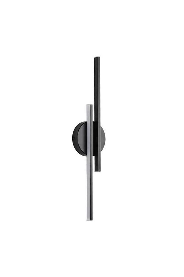 Modern Aplik Çift Yönlü Çubuk Led Siyah Günışığı Lineer Avize Armatür 70cm Çubuk Uzunluğu - 2