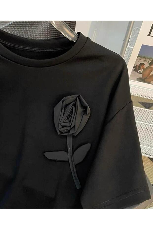 Tričko New Season Basic s růžovým detailem - 2