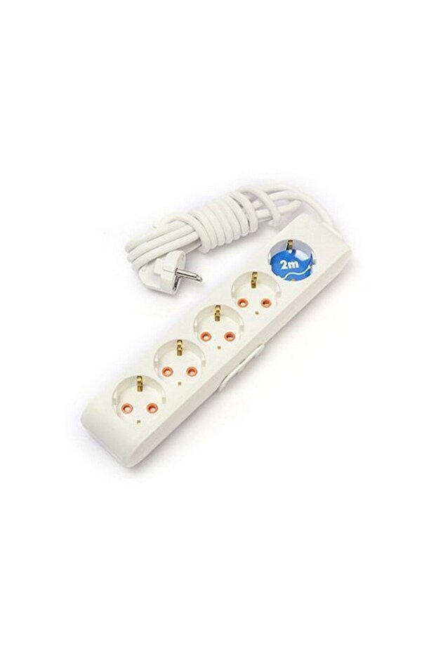 Multi-Let Child Protected Five-Grounded Group Socket 2 Mt. Wired 90113502 - 1