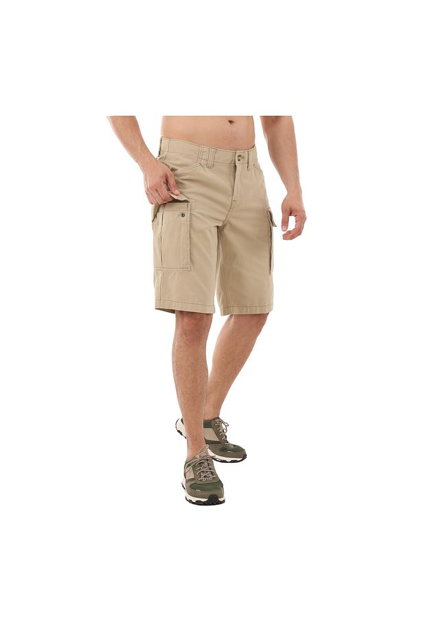 B0A5U1BDH41-R Timberland Twill Cargo Short Erkek Şort Ve Kapri Krem - 2