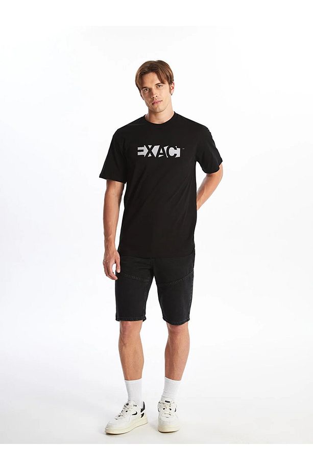 XSIDE Rahat Kalıp Erkek Jean Şort BayQ - 1