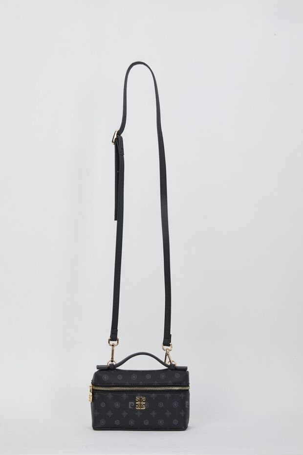 Women's Black Shoulder Bag 05PO24Y1835