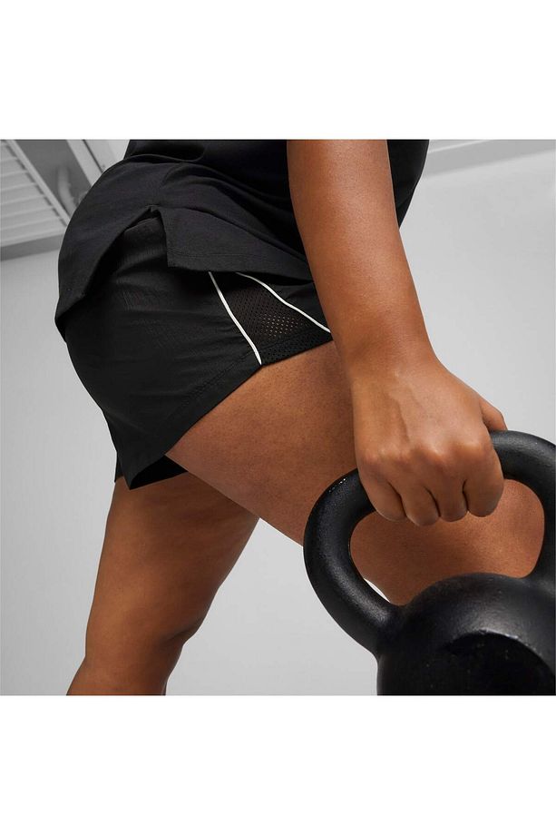 FIT Kadın Dokuma Şort - 3