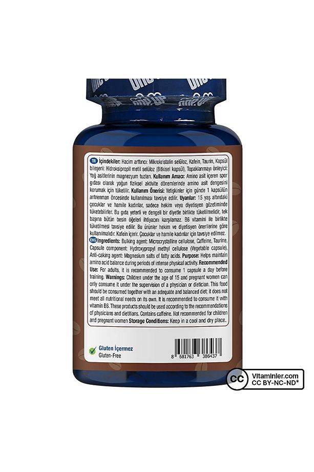 Kafein Plus 100 Kapsül - AROMASIZ - 4
