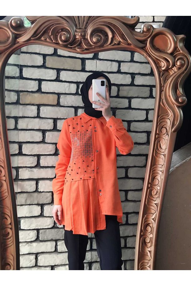 taşlı gömlek - 2