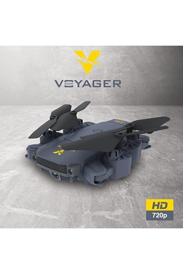 Zoom Voyager Cx014 Smart Dron Katlanabilir Kameralı Otomatik Iniş Kalkış Özellikli Drone - 7