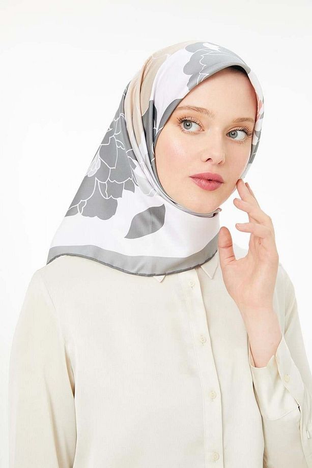 Trend Twill Polyester Eşarp İ15774 - 2