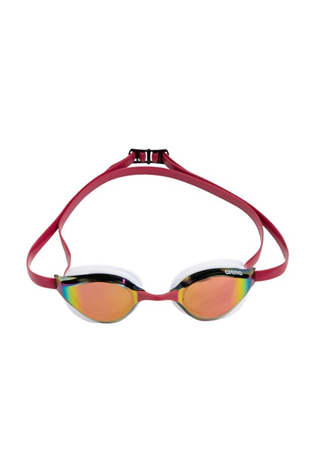 Python Patterned Red Swimming Goggles - 2